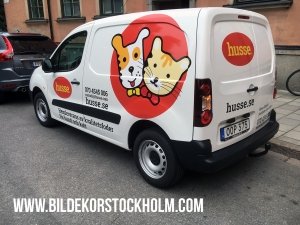 Striping exempel bildekor Stockholm
