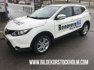 Synliga och lockande bildekaler i Stockholm